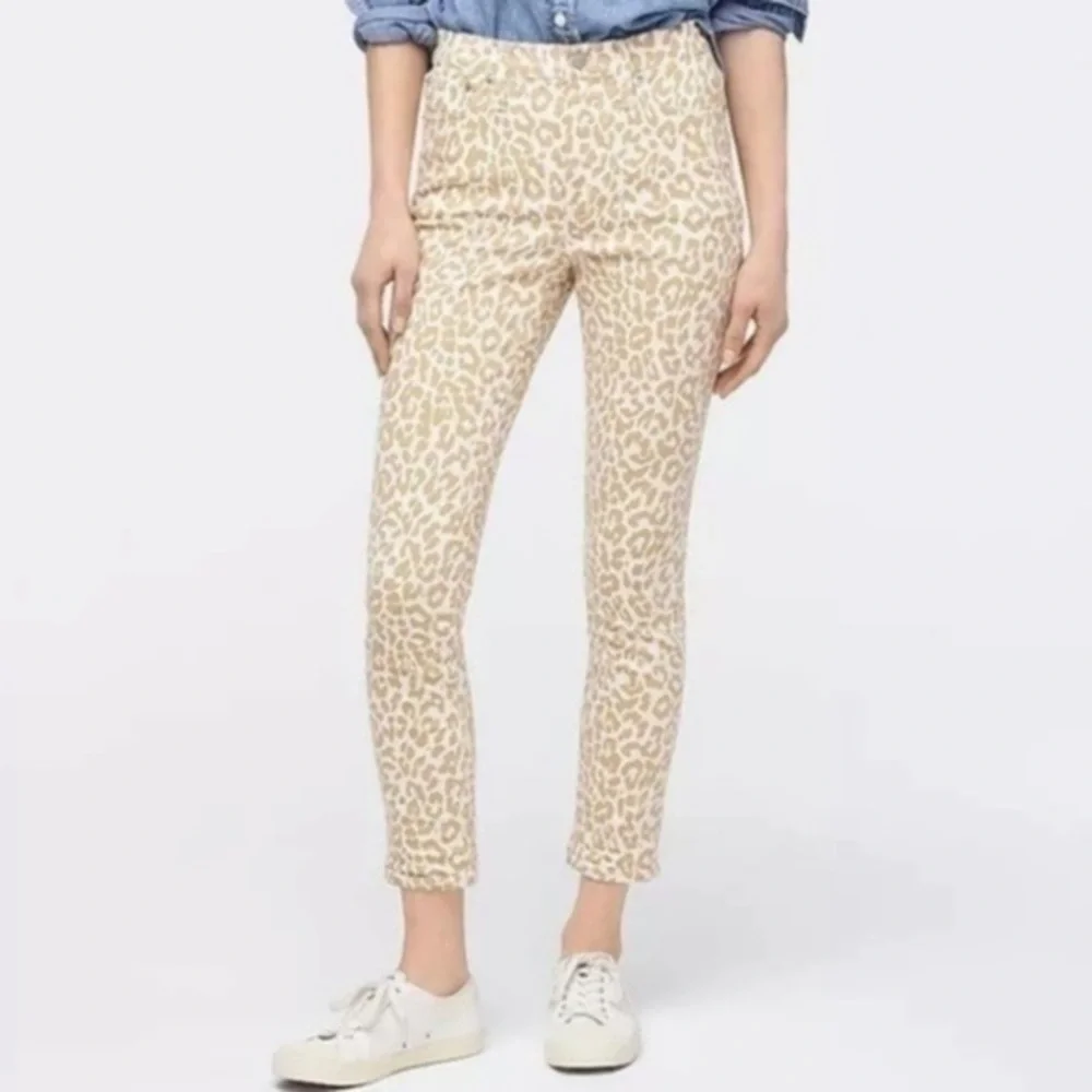 J. Crew 10” high rise toothpick ankle jeans 27